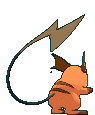 Raichu Shiny back