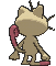 Meowth Shiny back