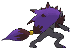 Zoroark Shiny back