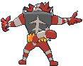 Incineroar Shiny back