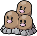 dugtrio sprite 135