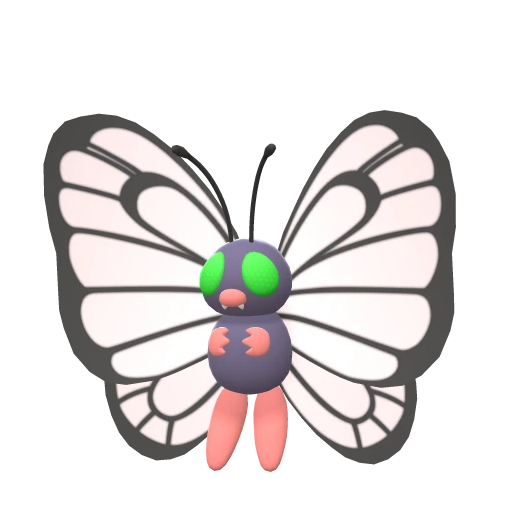 butterfree sprite 186