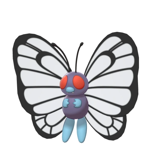butterfree sprite 180