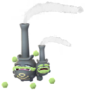 Shadow Galarian Weezing