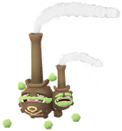 Shiny Galarian Weezing