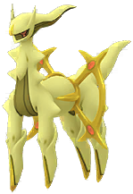 Shiny Arceus (Electric)
