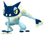 Shiny Frogadier