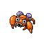 Paras alternate shiny sprite