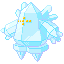 Regice alternate shiny sprite
