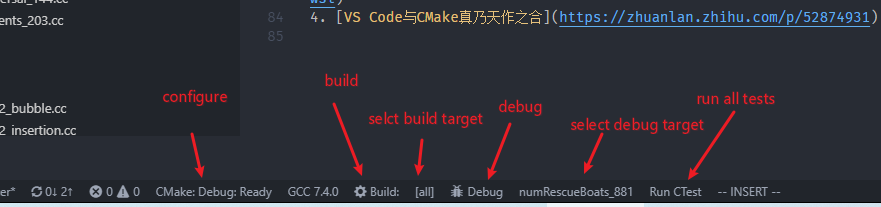 cmake extension usage