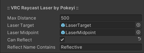 Raycast Laser