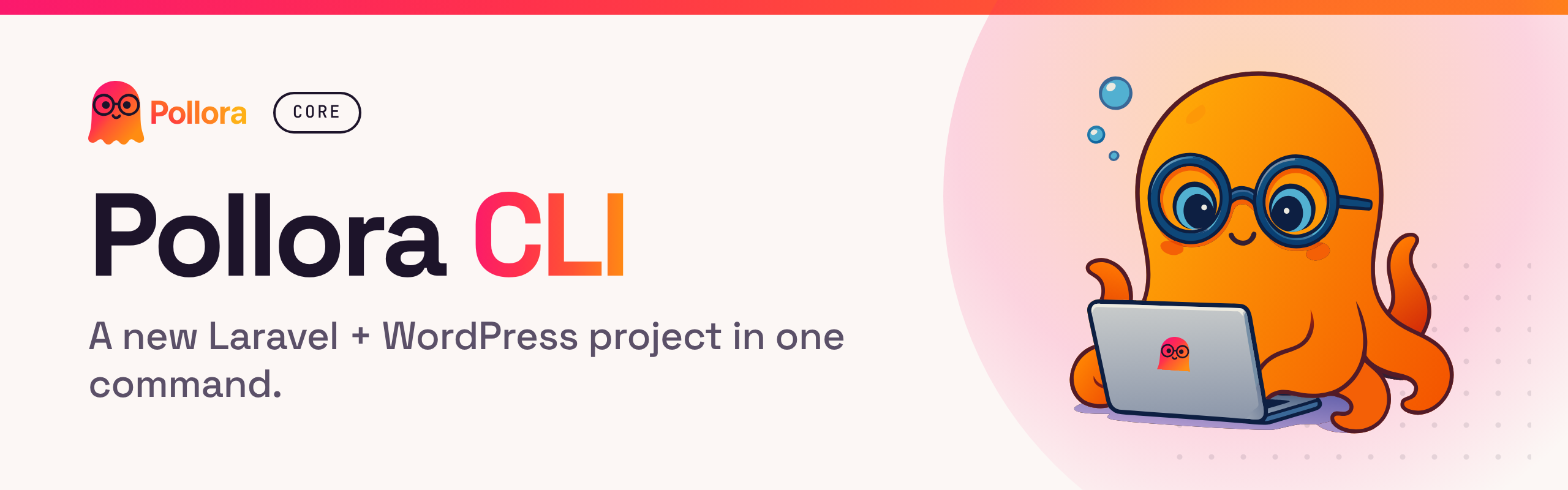 Pollora CLI: create and manage Pollora projects