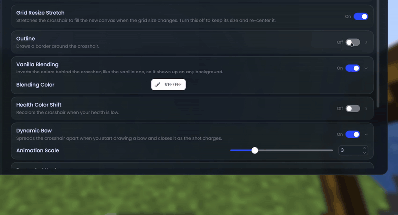 Outline options