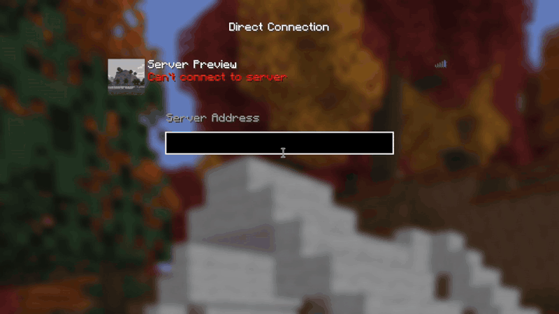 Server preview