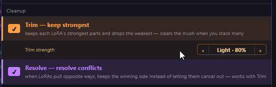 Cleanup switches