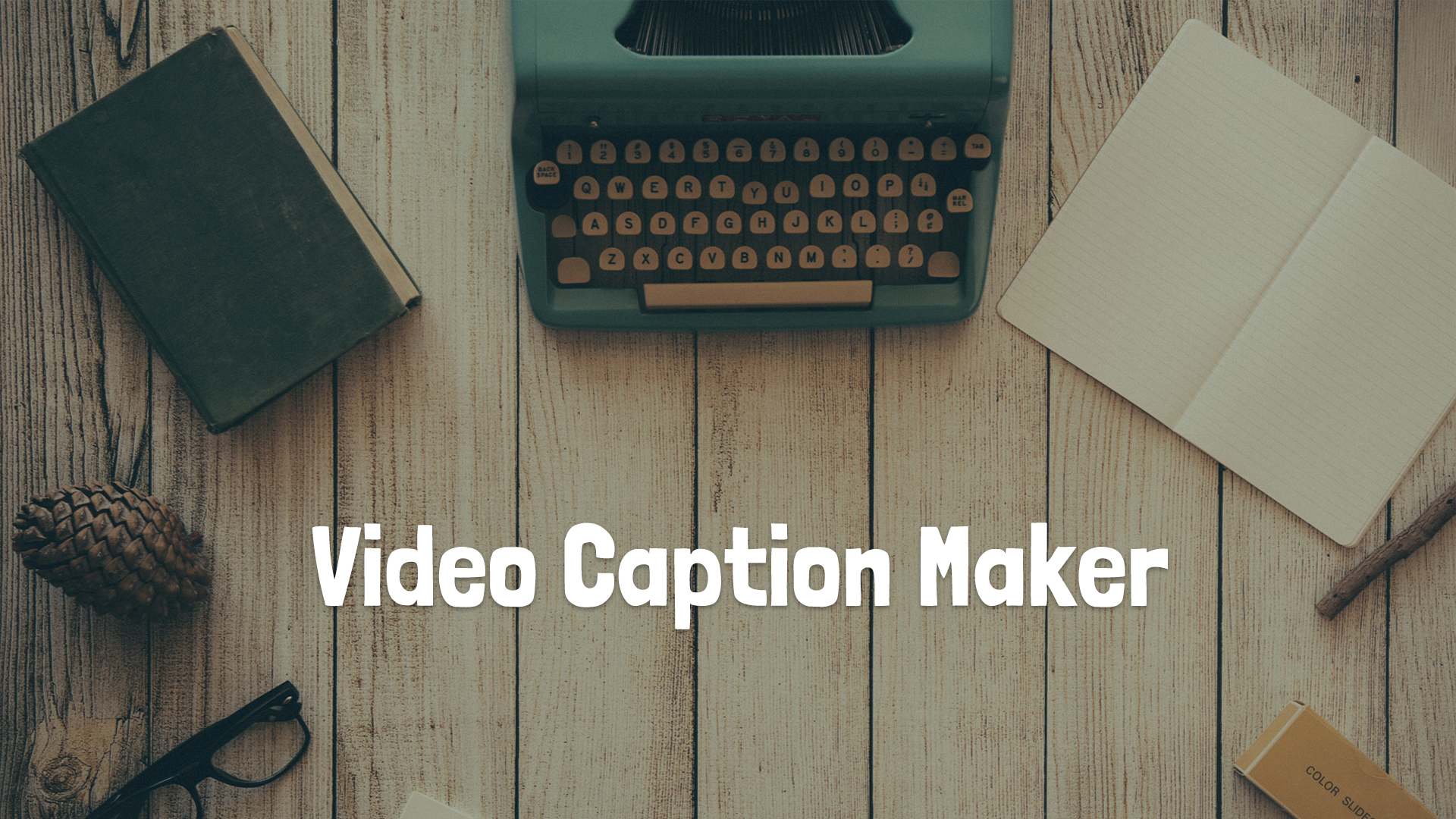 html5 video caption maker video file
