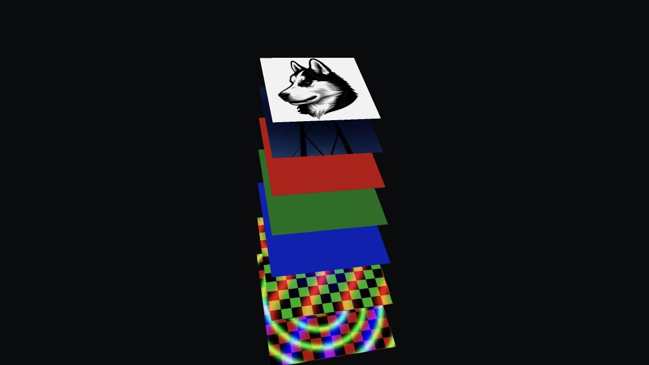 Runtime-built texture array