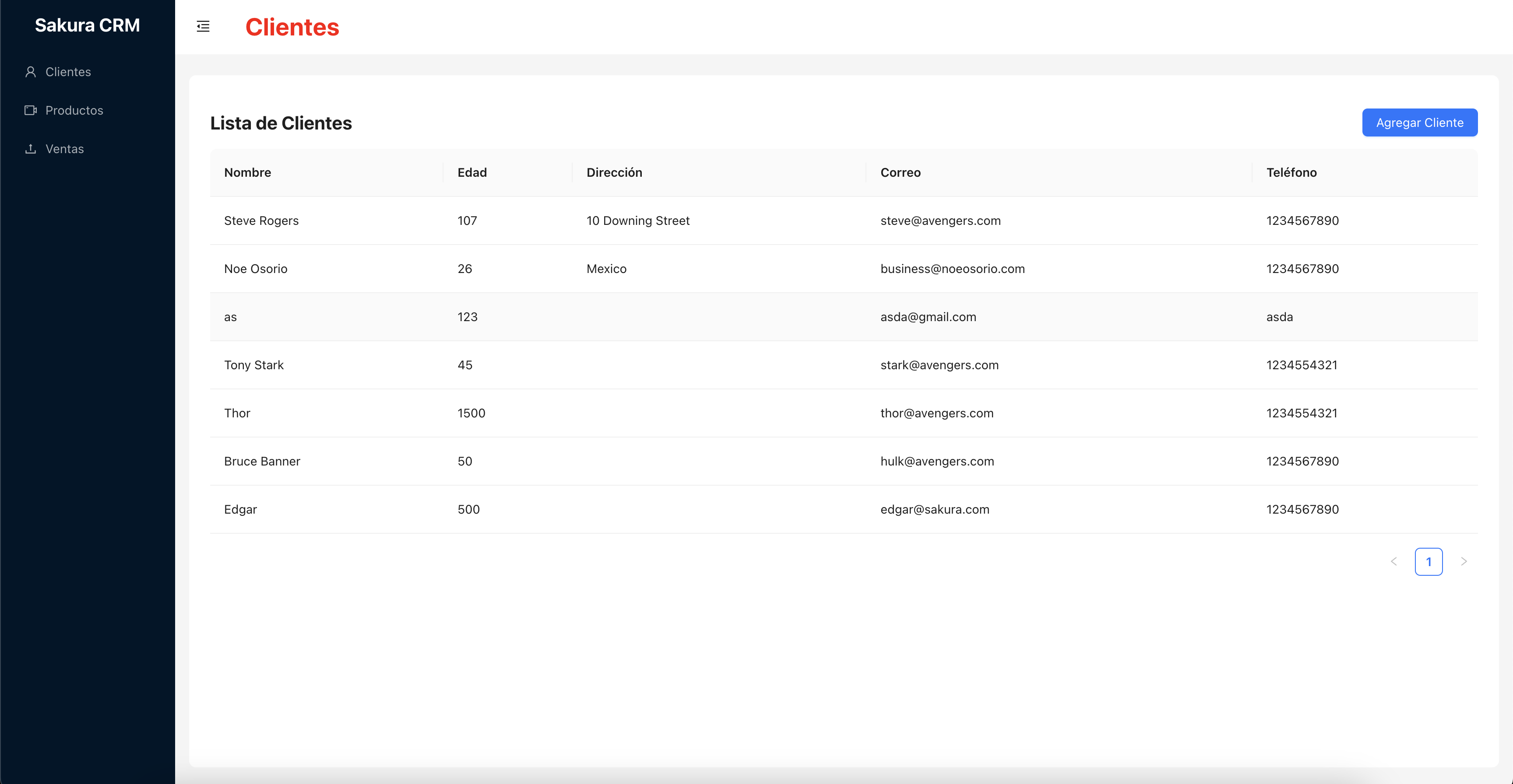 Contacts Management