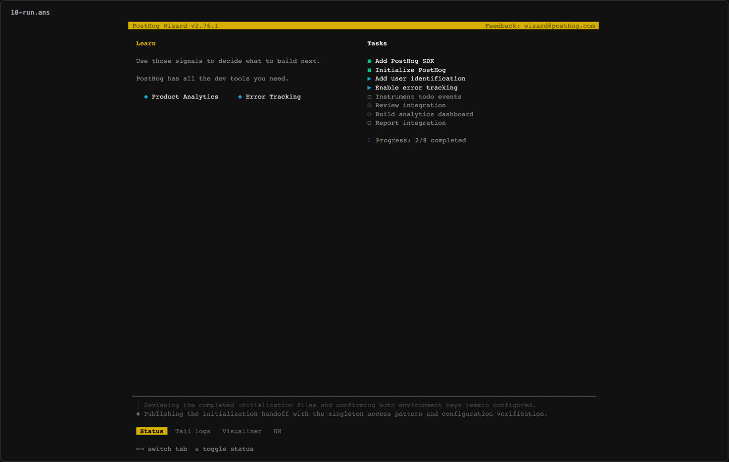 posthog-integration 10-run