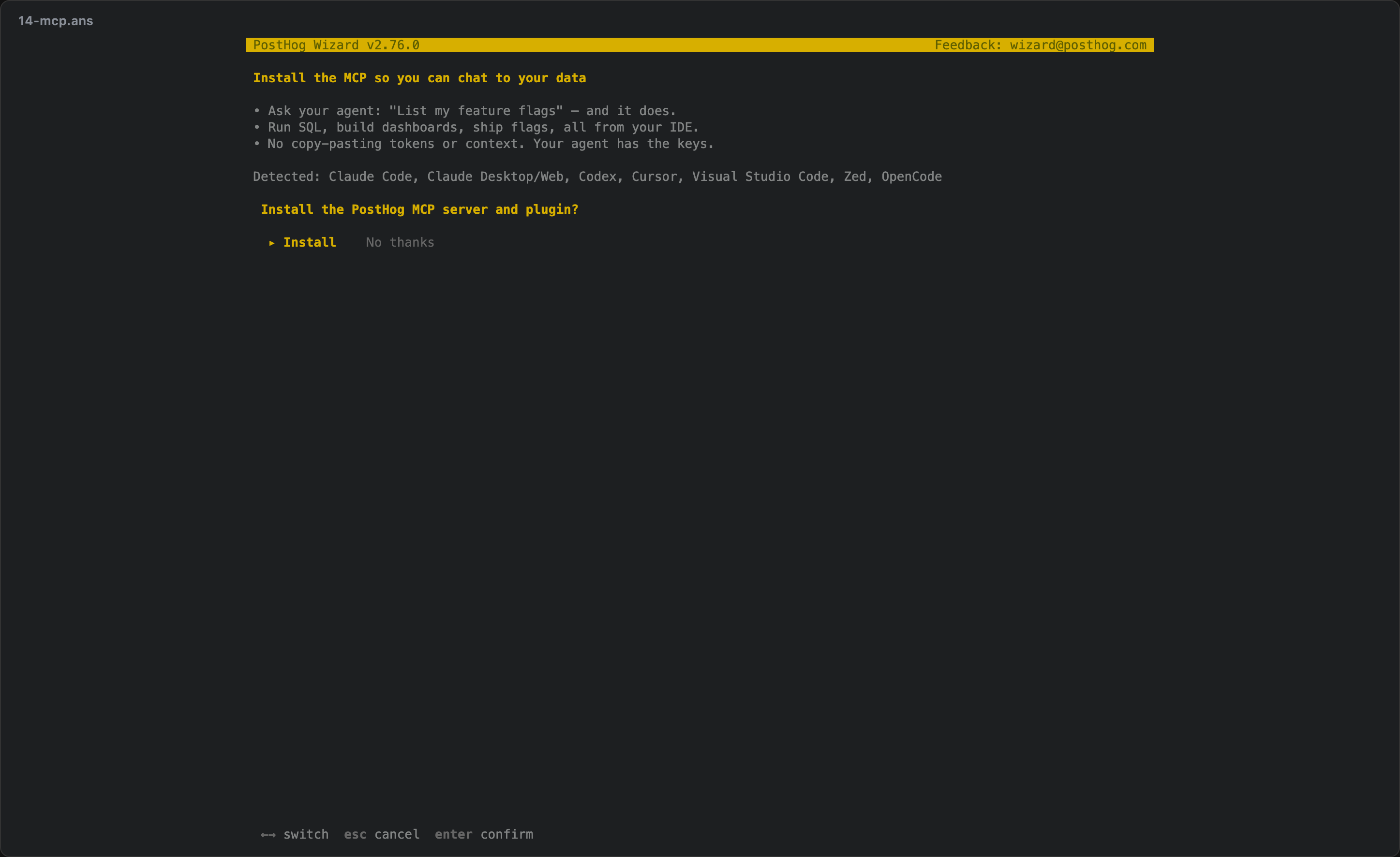 posthog-integration 14-mcp