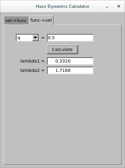 FluidCalc reverse functions screenshot