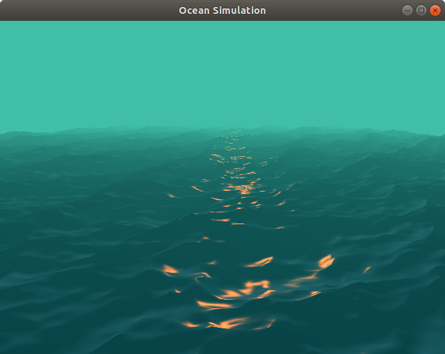 Ocean Simulation screenshot