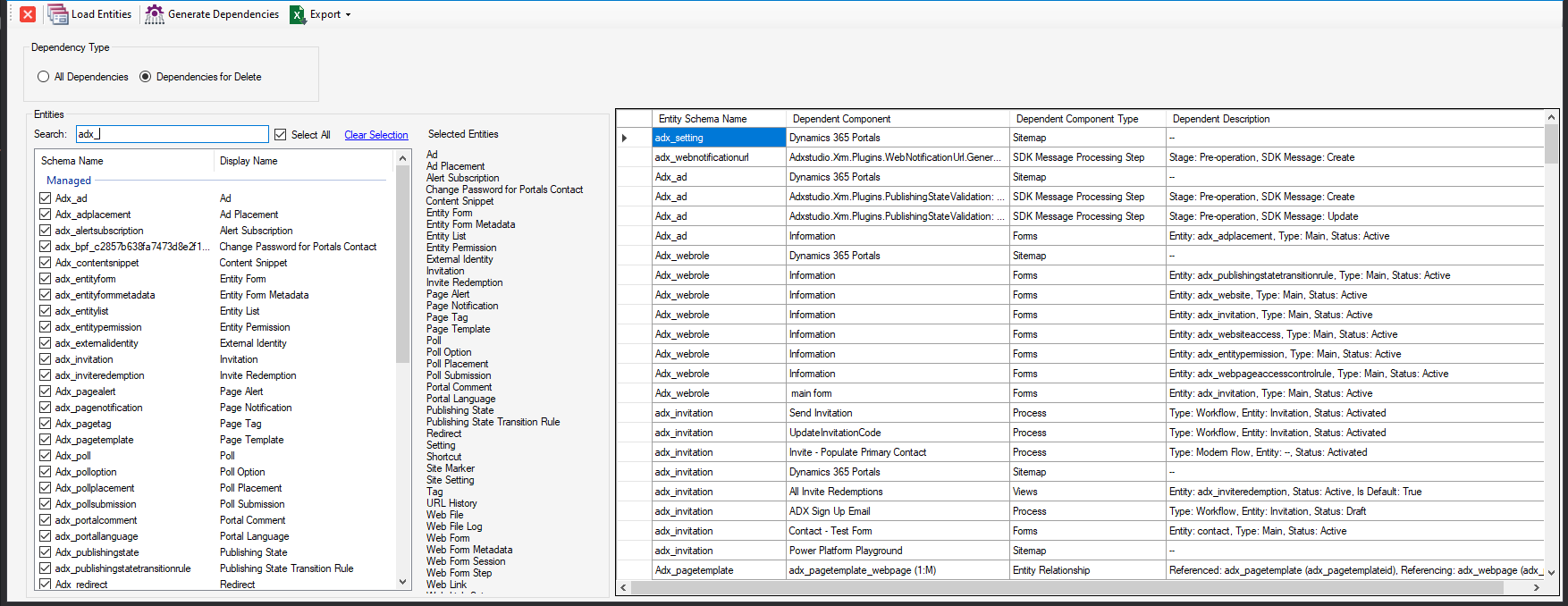 Dependency Identifier