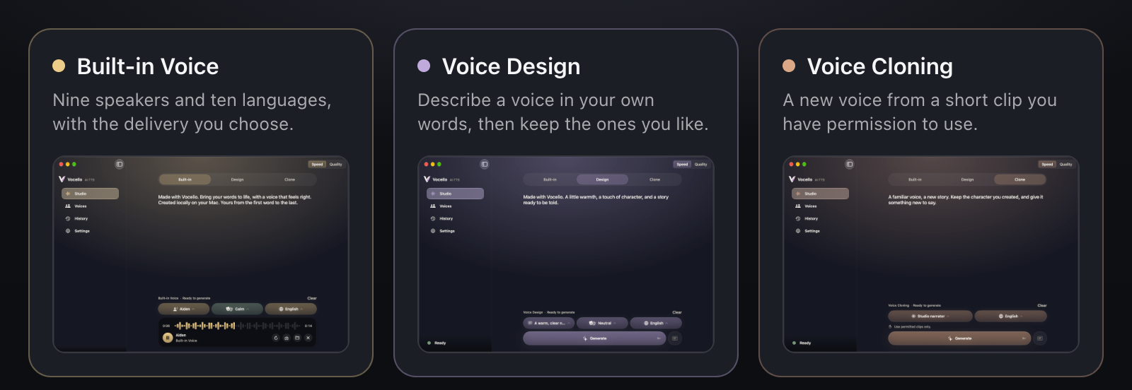 QwenVoice — скриншот 2