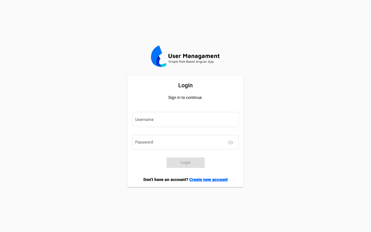 Login Page