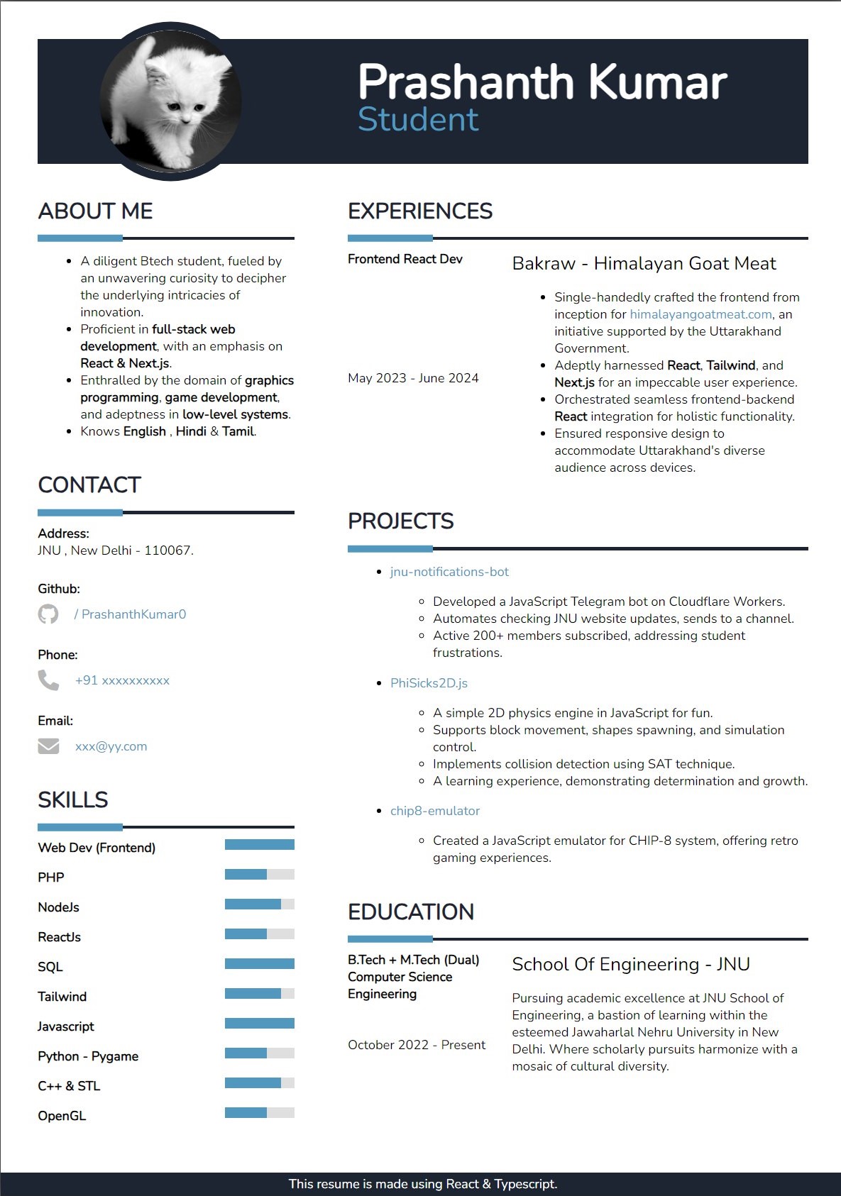 Resume Preview