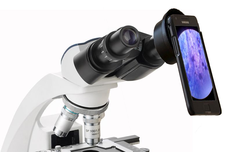 microscope with smart-phone