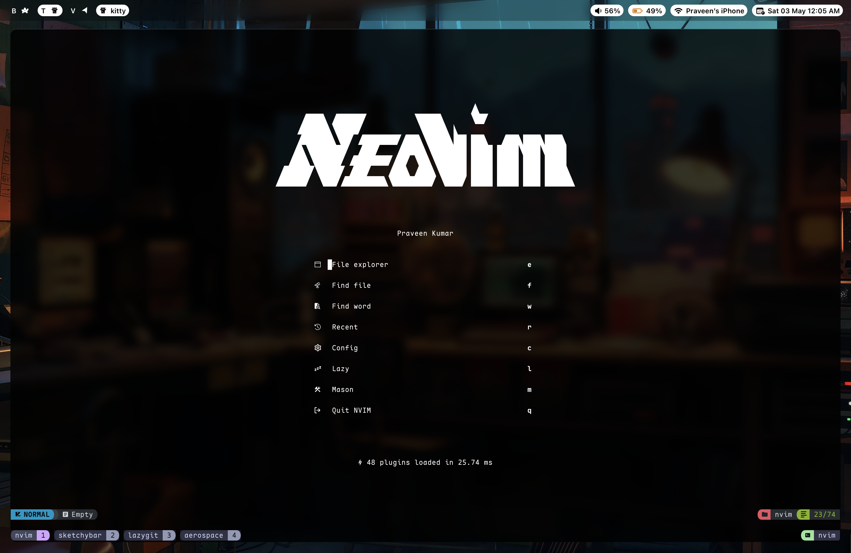 Terminal Setup