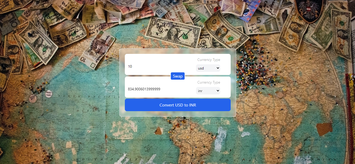 Currency Converter Screenshot