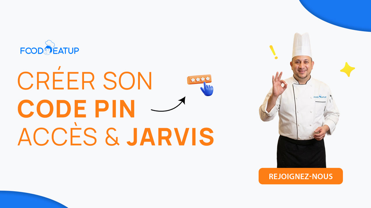 Vignette du tutoriel Créer son code PIN — Accès & Jarvis FoodEatUp