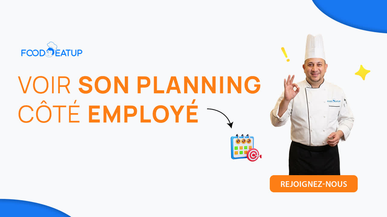 Vignette du tutoriel Voir son planning côté employé FoodEatUp