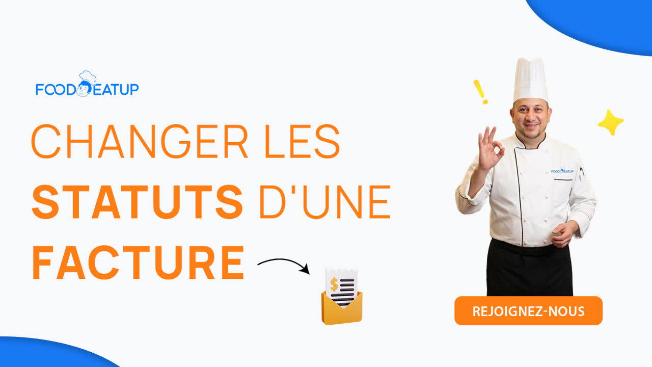 Vignette du tutoriel Changer les statuts d'une facture FoodEatUp