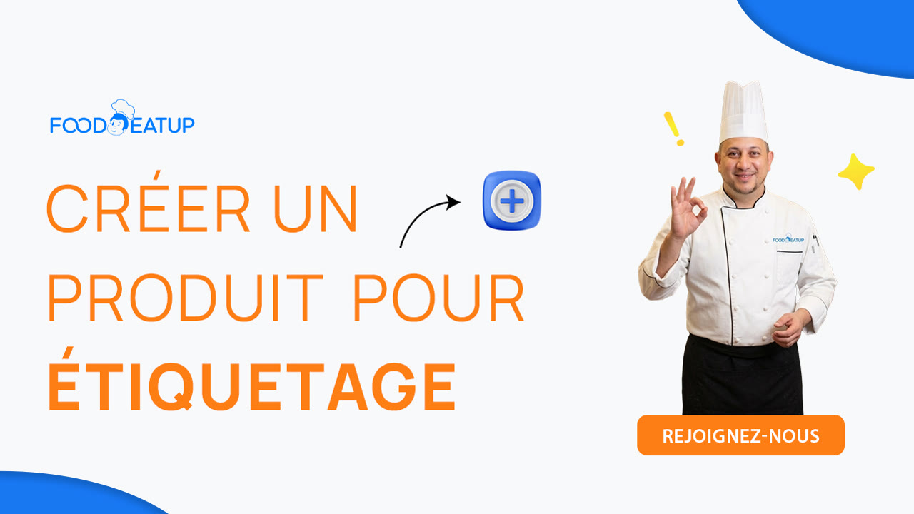 Vignette du tutoriel Créer un produit pour l'étiquetage FoodEatUp