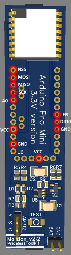 Which Arduino pins to solder