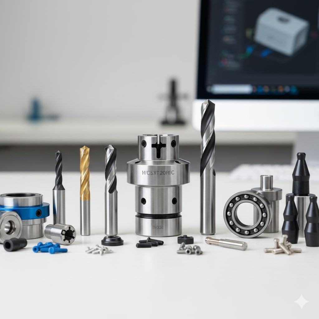 CNC tool holders and collets