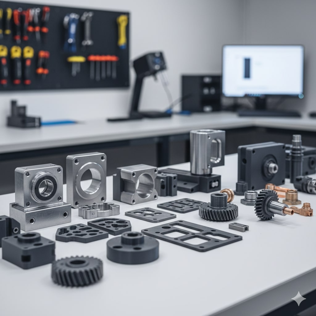 Custom jigs and fabricated enclosures