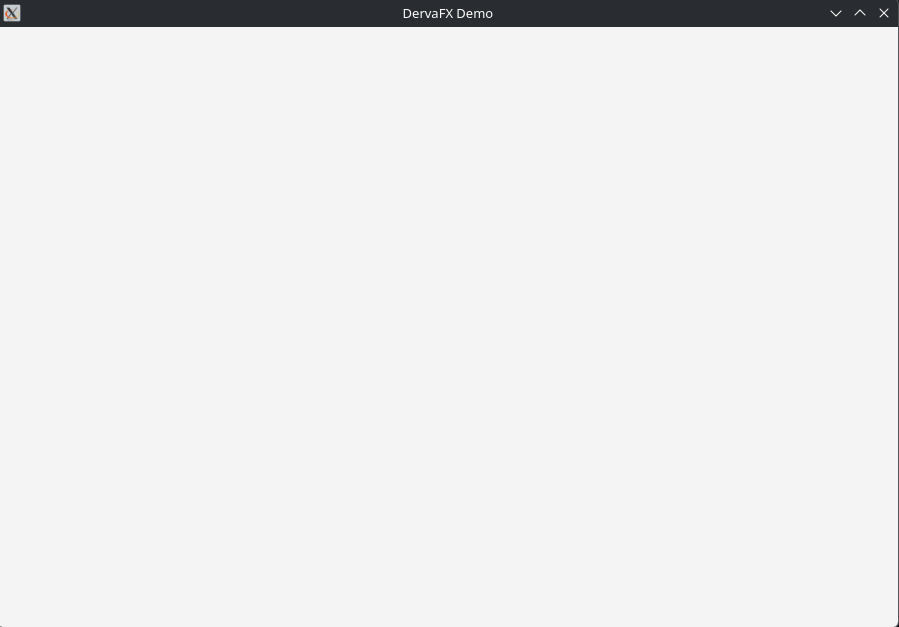 DervaFX base application stage