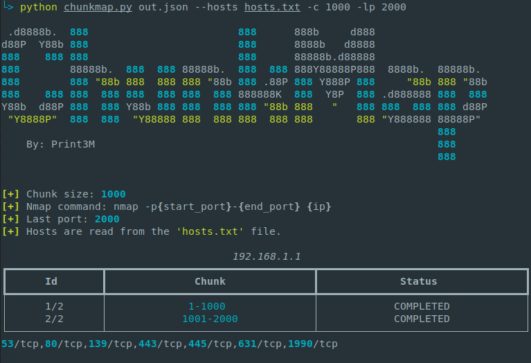 ChunkMap tool