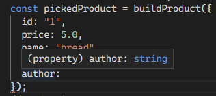 Implicit Pick With IntelliSense info for the value