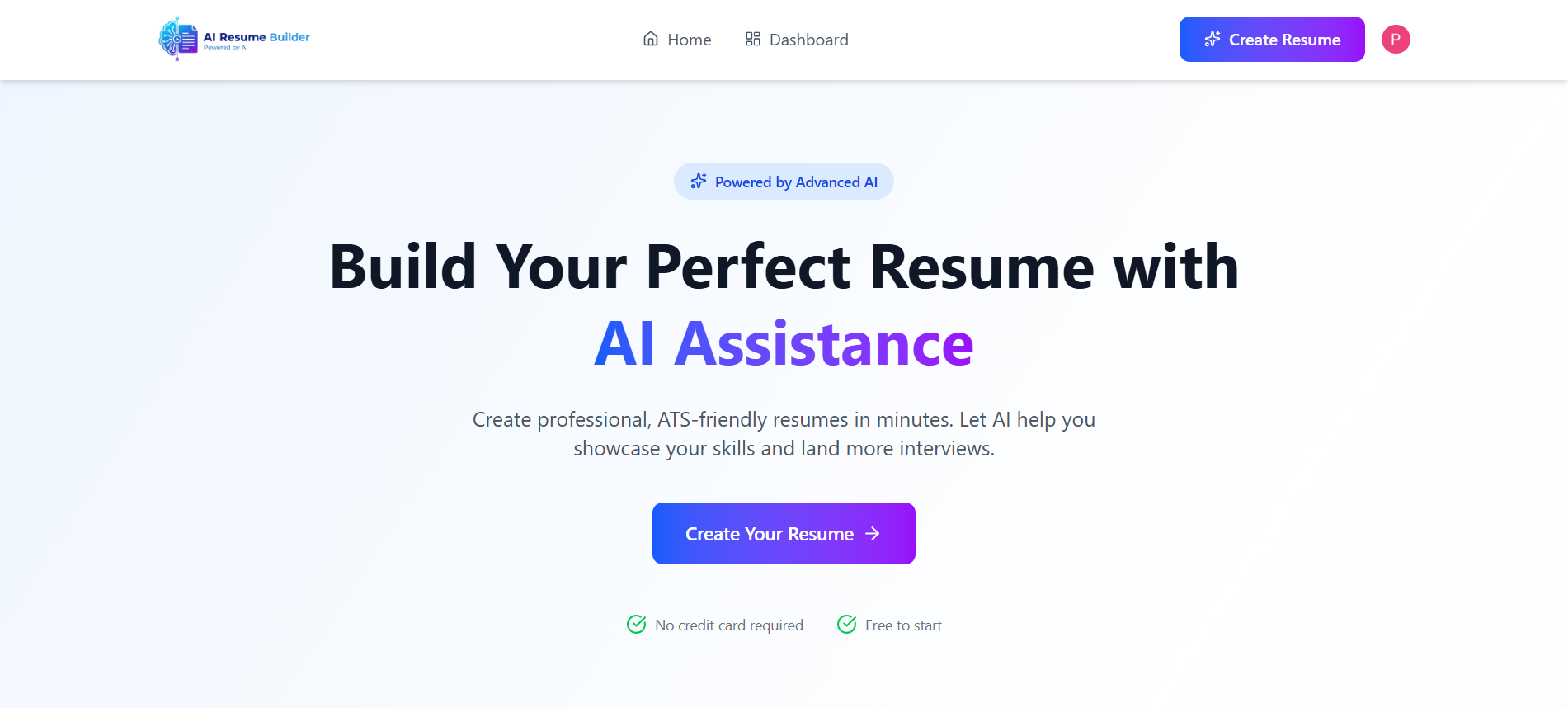 GitHub - Priyesh-Jain24/AI-resume-builder: The AI Resume Builder is a ...