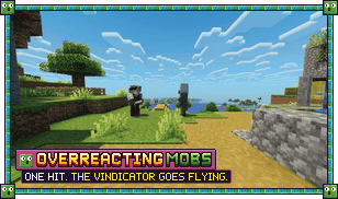 One hit sends a vindicator flying
