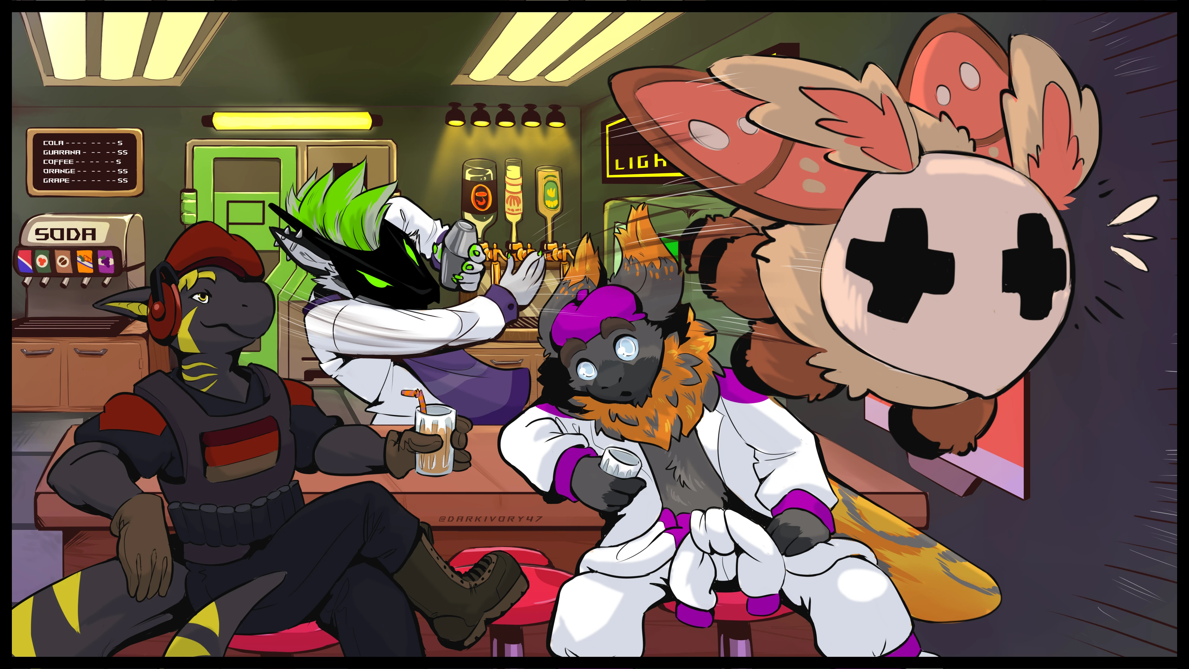 Dark ivory47 bar shenanigans