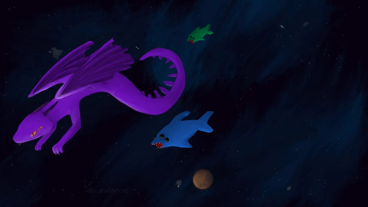 Space dragon
