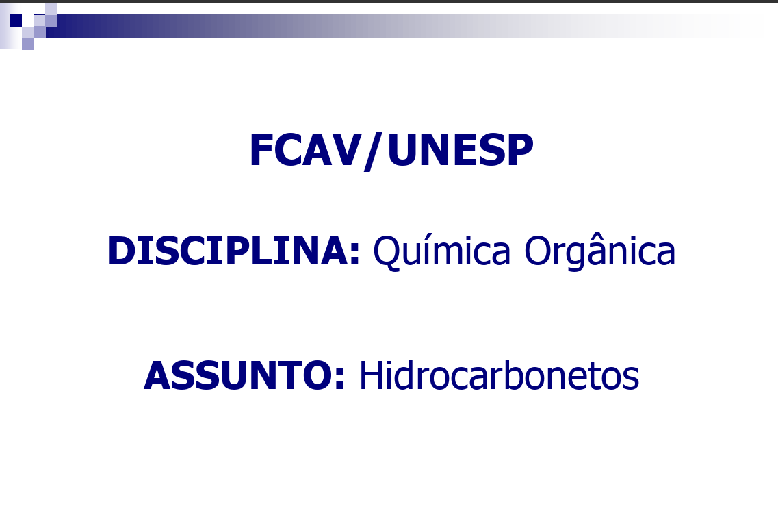 Hidrocarbonetos