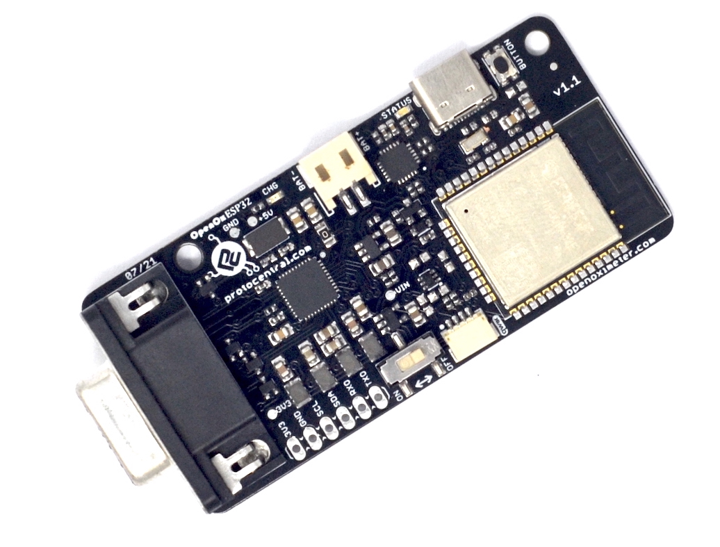 Protocentral OpenOx Pulse Oximeter Breakout Board