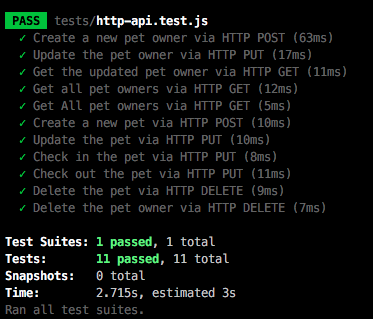 Passing Tests